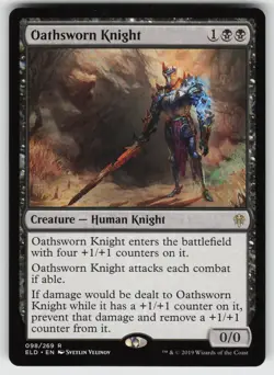 Oathsworn Knight R Throne of Eldraine 98 MTG - Image 1