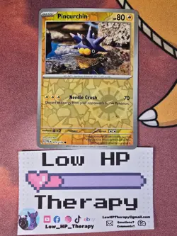 Pincurchin 072/193 Reverse Holo NM Paldea Evolved Pokemon TCG Card ⚡🌊✨ - Image 3