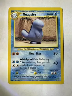 QUAGSIRE 48/64 Neo Revelation Common Unlimited WOTC Pokemon Card MP - Image 1