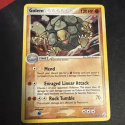 Golem - 6/92 - Pokemon Legend Maker Holo Card LP - Image 1