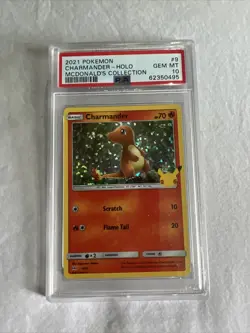 🔥Pokemon Card McDonalds Psa 10 holo starters! + General Mills Psa 10 Pikachu!🔥 - Image 4