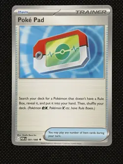 Pokemon TCG POKE PAD 081/088 Perfect Order Trainer Card - Image 1