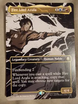 MtG: Fire Lord Azula (0313) (Borderless) Avatar: The Last Airbender - Image 1