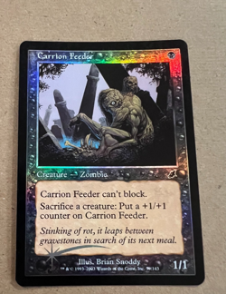 Foil - Carrion Feeder - Scourge - MTG - Magic the Gathering - Image 1