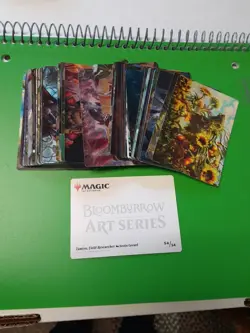 MTG Art Series Bloomburrow Complete Set (54) - Non Signature NM - Image 1