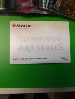 MTG Art Series Bloomburrow Complete Set (54) - Non Signature NM - Image 2