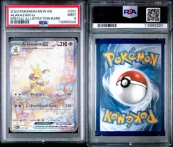 2023 Pokemon mew en Alakazam ex special illustration rare - Image 1