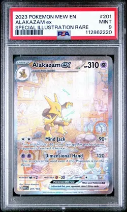 2023 Pokemon mew en Alakazam ex special illustration rare - Image 2