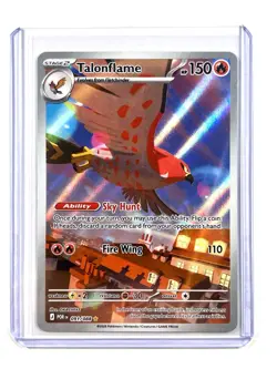 2026 Talonflame 091/088 Illustration Rare IR Holo Perfect Order Pokemon TCG Card - Image 3