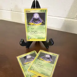 Pokemon TCG EX Ruby & Sapphire Grimer 57/97 Cards Lot (5x) 2003 - Image 1