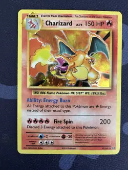 Pokemon Charizard XY Evolutions Holo Rare 2016 #11/108 Near Mint - Image 4