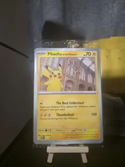 🌎🚚 Pokemon Pikachu at the Museum Jumbo Promo SEALED– London Exclusive - Image 1