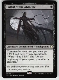 Cultist of the Absolute R Commander Legends: Battle for Baldur's Gate 123 MTG - Image 1