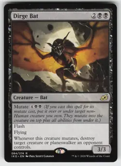 Dirge Bat R Ikoria: Lair of Behemoths 84 MTG - Image 1