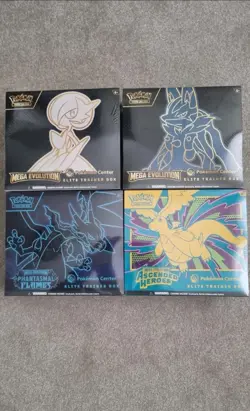 Pokemon TCG - Mega Evolutions Pokemon Centre ETB bundle X4 - Image 1