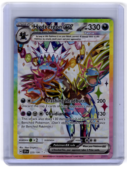 Pokemon TCG Hydreigon ex 223/191 SV08: Surging Sparks Ultra Rare Holo - Image 1