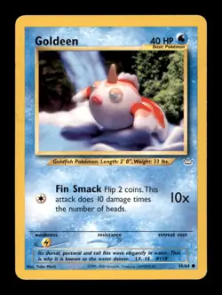 GOLDEEN 45/64 C NEO REVELATION POKEMON UNLIMITED MP - Image 1