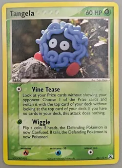 Tangela 30/112 FireRed & LeafGreen Pokemon TCG - MP - Image 1