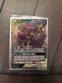 Pokemon Umbreon & Darkrai GX TAG TEAM Ultra Rare Holo Sm-Unified Minds 125/236 - Image 1