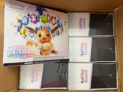 LOT OF 5 - Pokemon Prismatic Evolutions Elite Trainer Box ETB New Factory Sealed - Image 1