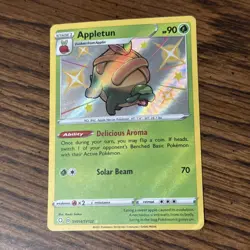 Appletun Shiny Holo Rare Shining Fates: Shiny Vault SV014/SV122 Pokemon Tcg - Image 1