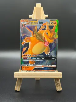Pokemon TCG: Charizard GX Sm211 - SM Hidden Fates Black Star Promo - NM - Image 1