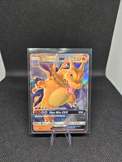 Pokemon Charizard GX TCG SM211 Black Star Promo Holo Card - Image 1