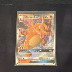 Pokemon TCG Hidden Fates Charizard GX SM211 - Image 1