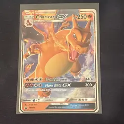 Pokemon TCG Hidden Fates Charizard GX SM211 - Image 1