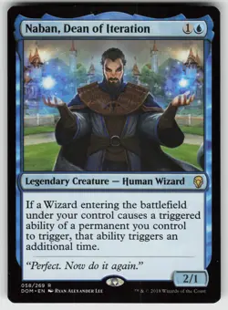 Naban, Dean of Iteration R Dominaria 58 MTG - Image 1
