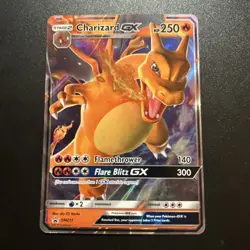 Pokemon TCG Charizard GX Black Star Promo SM211 Holo Card Sun Moon - Image 1