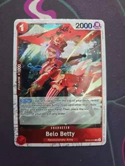 One Piece Card PRB The Best - Belo Betty (OP05-015) pirate flag Foil - Image 1