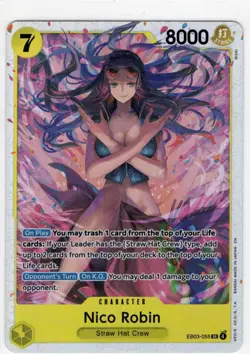Nico Robin (055) EB03-055 Extra Booster: One Piece Heroines Edition Foil - Image 1