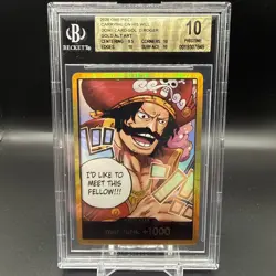 BGS 10 DON!! Gol.D.Roger GOLD - One Piece - Carrying on His Will OP13 - Image 1