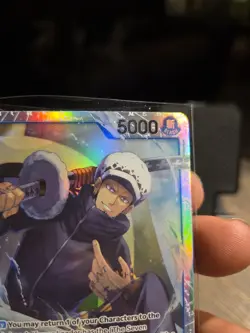 One Piece TCG The Best Vol. 2 PRB-02 Foil Trafalgar Law ST17-002 SR (Reprint) NM - Image 5