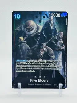 Five Elders OP13-082 SR Carrying On His Will One Piece English Alt Alternate Art - Image 1