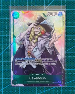 One Piece TCG Cavendish EB01-012 Alternate Art EB01 Memorial Collection English - Image 1