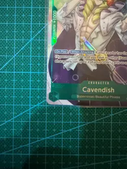 One Piece TCG Cavendish EB01-012 Alternate Art EB01 Memorial Collection English - Image 4