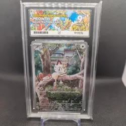 Pokemon TCG Meowth 106/094 Phantasmal Flames Illustration Rare Ace 9 - Image 4