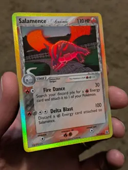 Pokemon TCG Salamence Delta Species Holo Rare Card 14/113 Very LP - Image 3