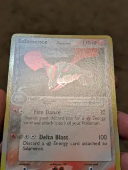 Pokemon TCG Salamence Delta Species Holo Rare Card 14/113 Very LP - Image 5