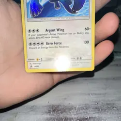 Pokemon TCG Shining Lugia SM82 Holo Promo Card Shining Legends - Image 1