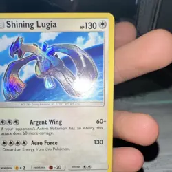 Pokemon TCG Shining Lugia SM82 Holo Promo Card Shining Legends - Image 2