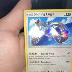 Pokemon TCG Shining Lugia SM82 Holo Promo Card Shining Legends - Image 3