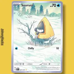 Snorunt 227/217 - 2026 Ascended Heroes Illustration Rare - Pokemon Card NM - Image 1