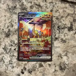 Pokemon Raging Bolt ex 208/162 Special Illustration Rare Holo Ancient SV05 Card - Image 2