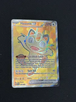 Pokemon Perfect Order MEOWTH EX 107/088 Full Art Ultra Rare Card MINT-NM - Image 4
