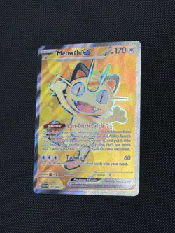 Pokemon Perfect Order MEOWTH EX 107/088 Full Art Ultra Rare Card MINT-NM - Image 5