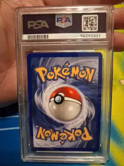 1999 Pokemon Base Set Unlimited Nidoking Rare Holo Card #11/102 PSA 7 NM - Image 2