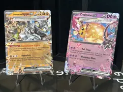 Pokemon ex Holo Card Lot – Keldeo, Flamigo, Ogerpon, Dedenne – English x4 - Image 3